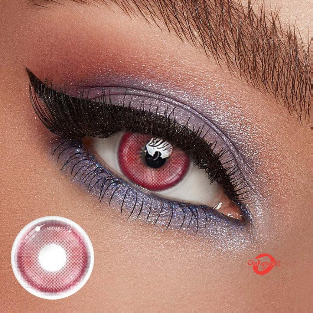Avatar Red Coloured Contact Lenses Precision