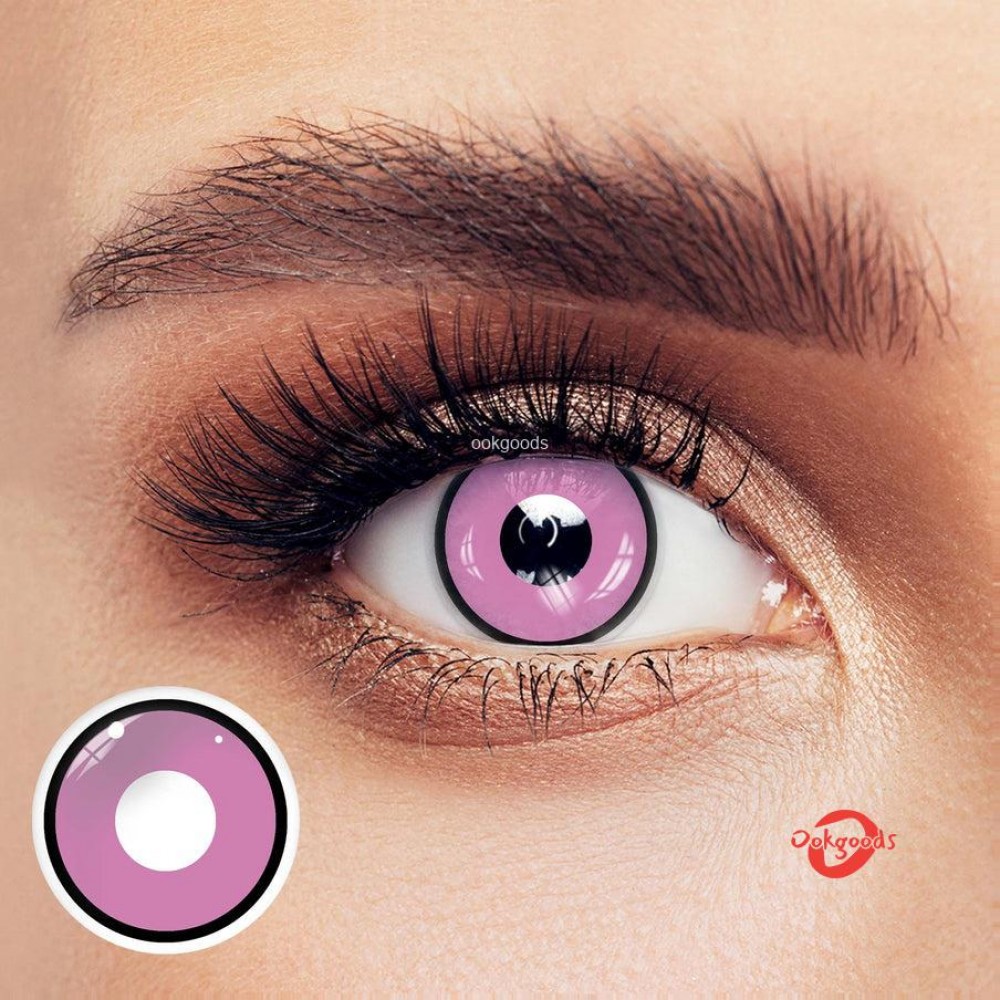 Pink Manson Coloured Contact Lenses Myday