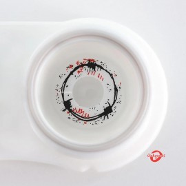 Barbed Wire Halloween Cosplay Contacts Biotrue