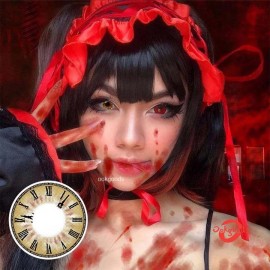 Roman Clock Halloween Cosplay Contacts Biofinity