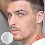 Mens Hidrocor Icy Gray Colored Contacts Biotrue