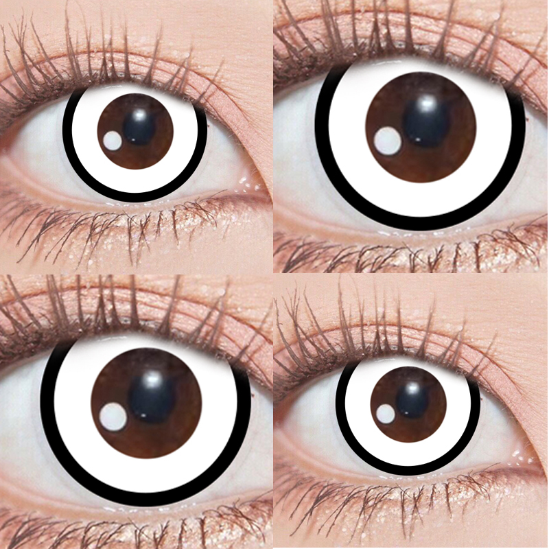 color contact lenses with limbal ring