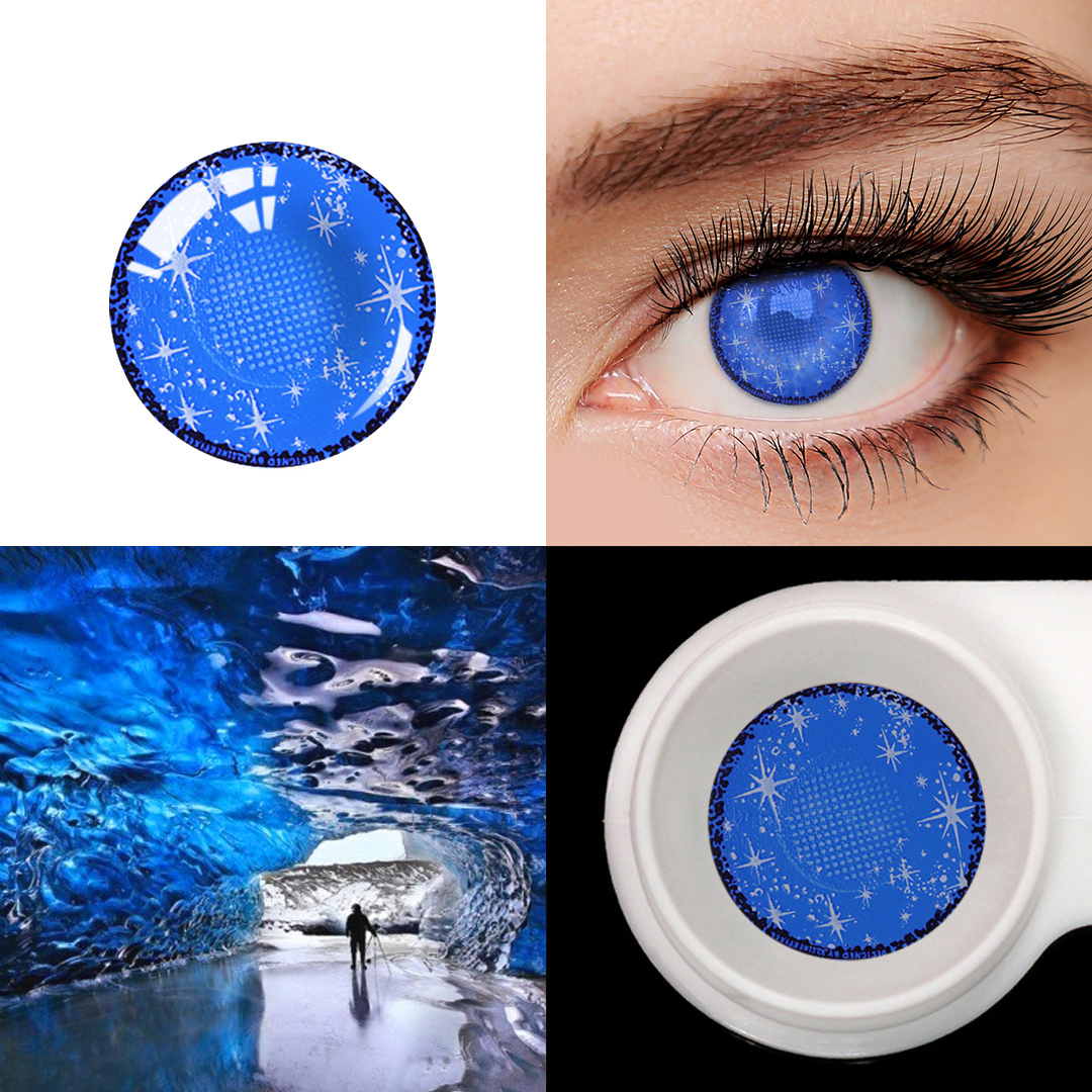 color contact lenses blue